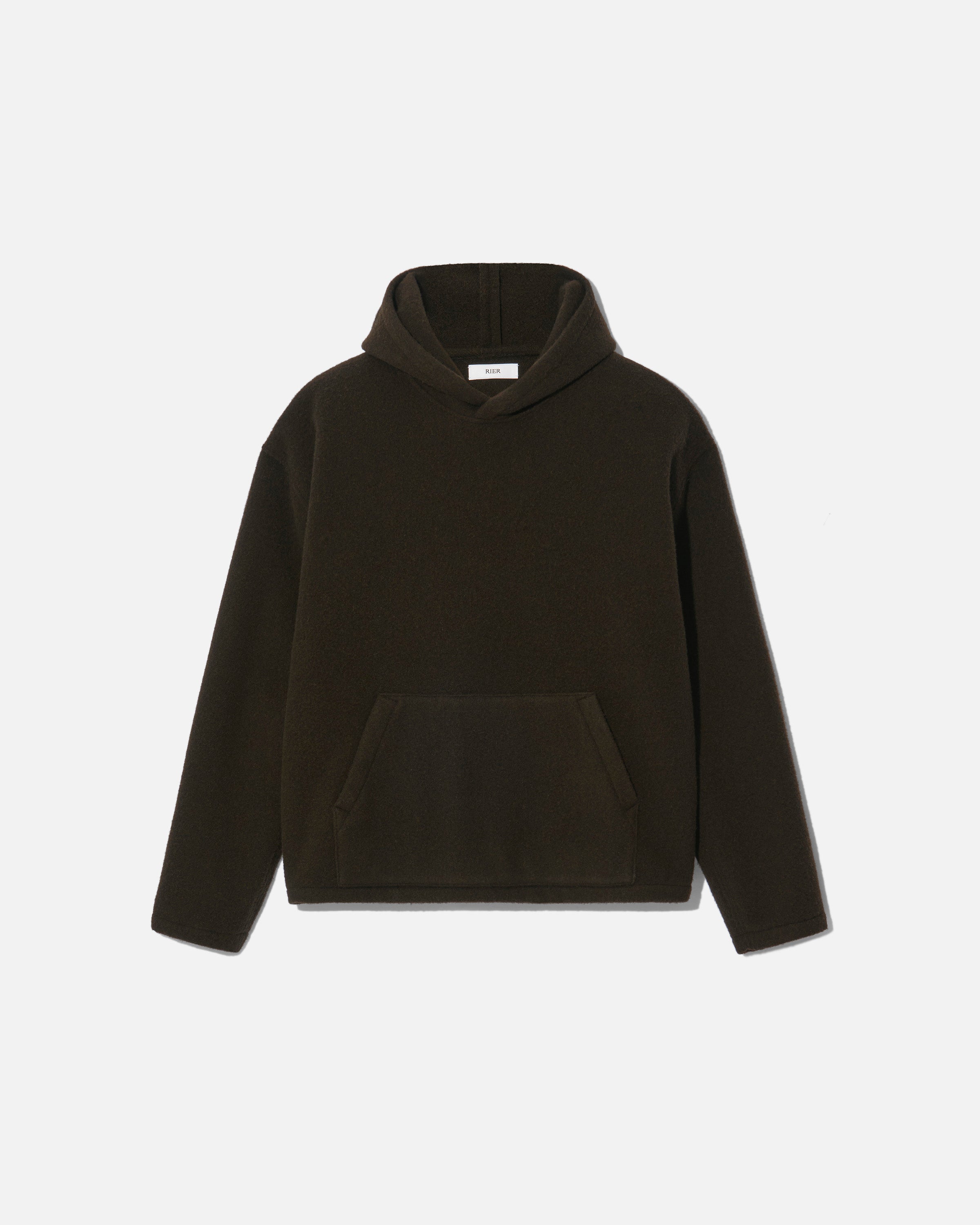 Fleece hoodie tourbe