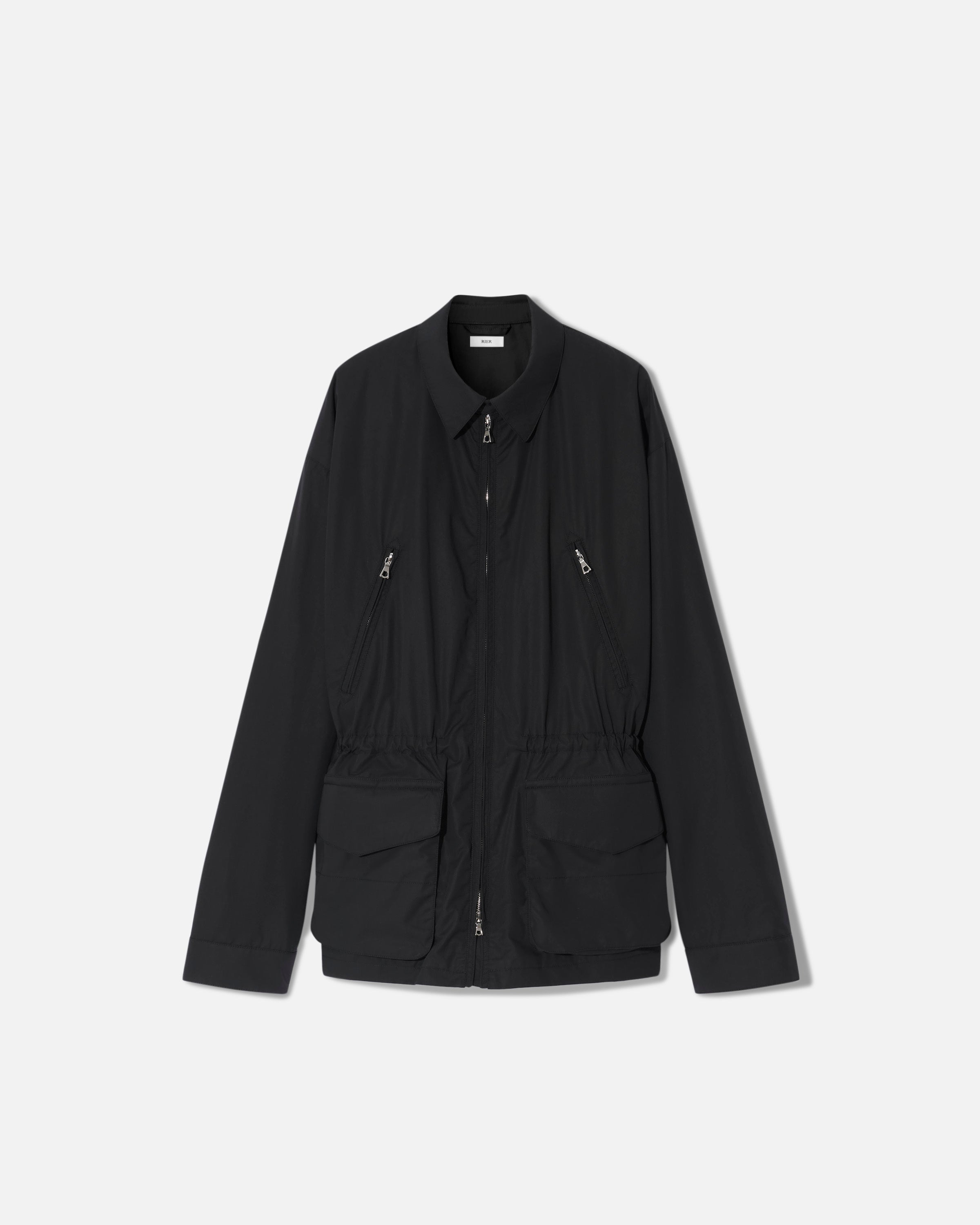 Field jacket double cotton black