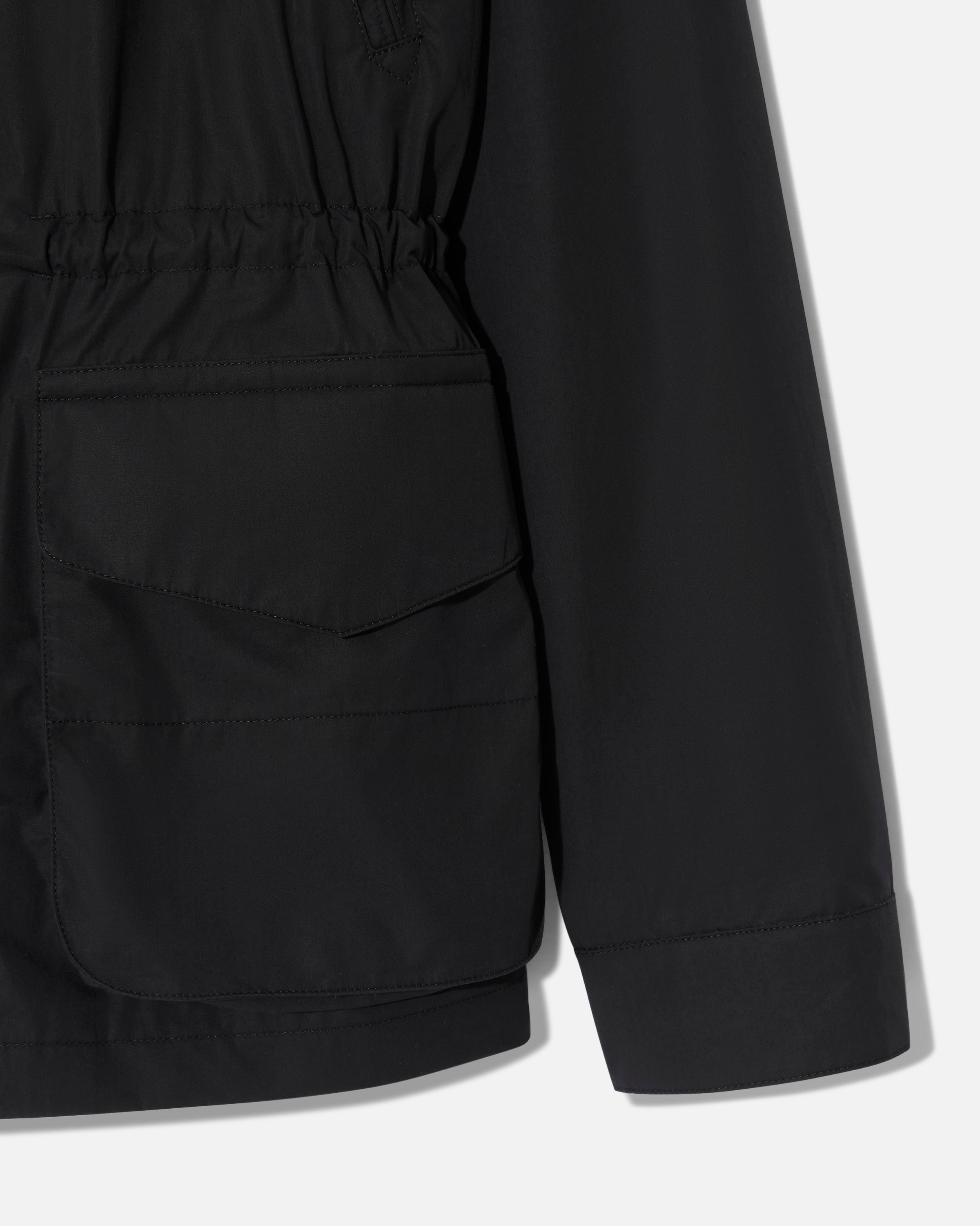 Field jacket double cotton black