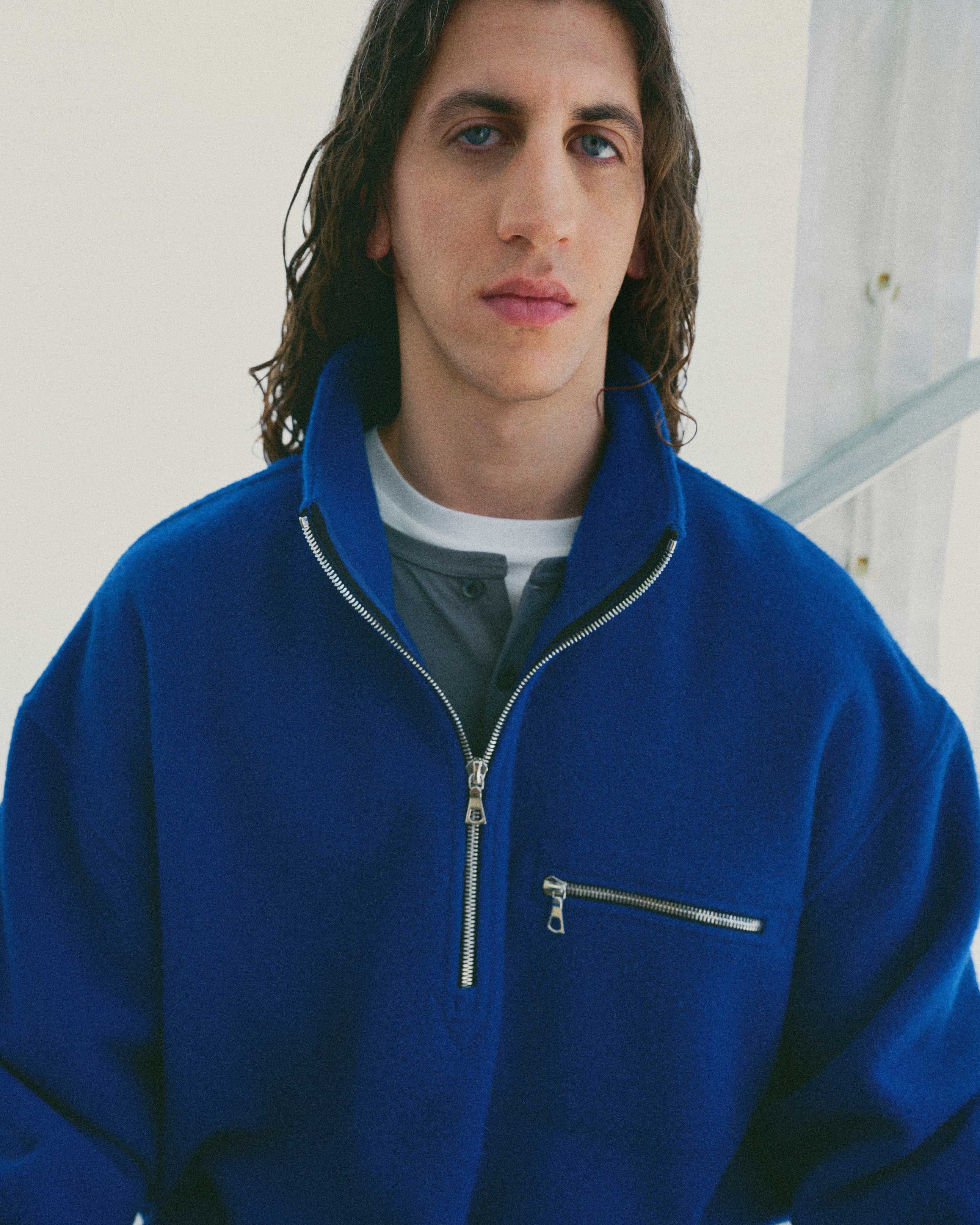 Fleece indigo