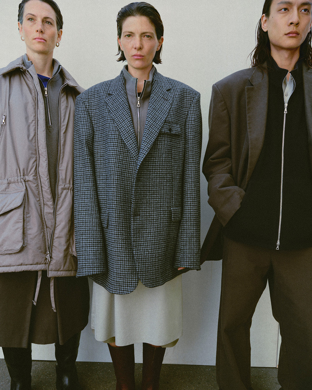 RIER FW26 CAMPAIGN by Chaumont-Zaerpour Padded Field Jacket