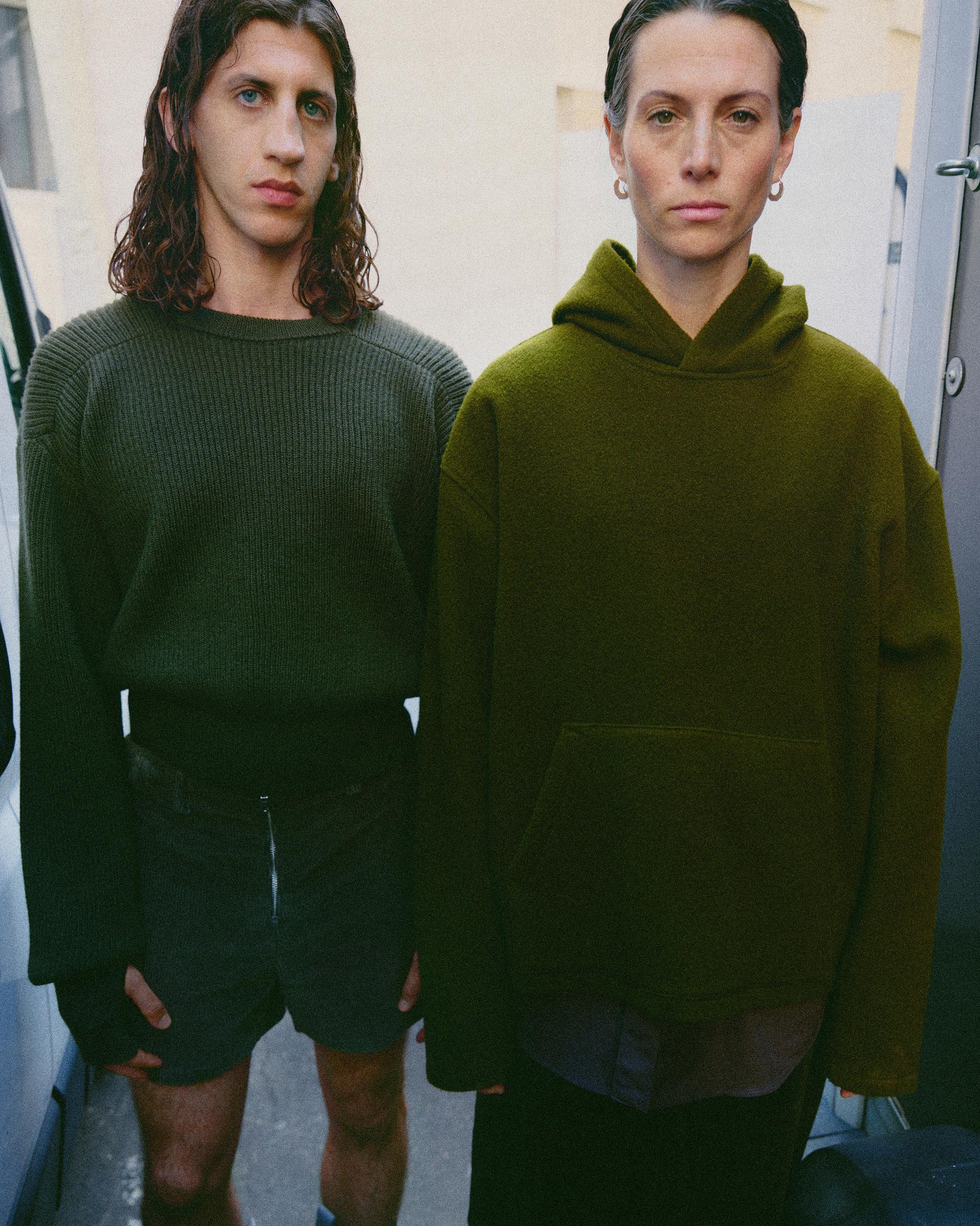 Fleece hoodie soil