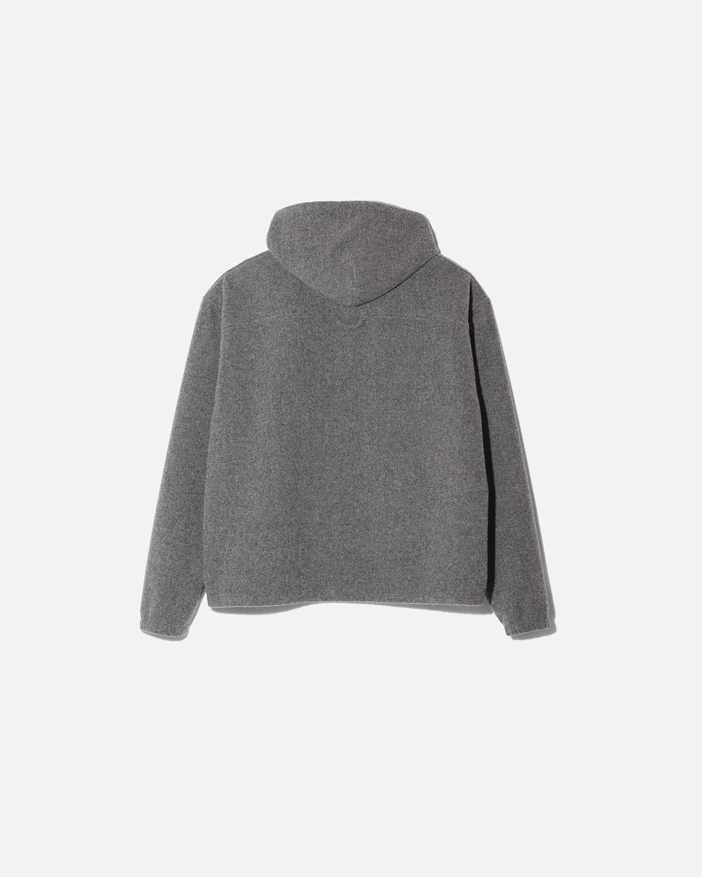 Fleece hoodie anthracite_02