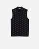 Walker gilet flowers black_01