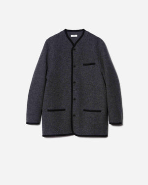 RIER — Walker jacket black | 100% natural wool | made in Austria | Rier