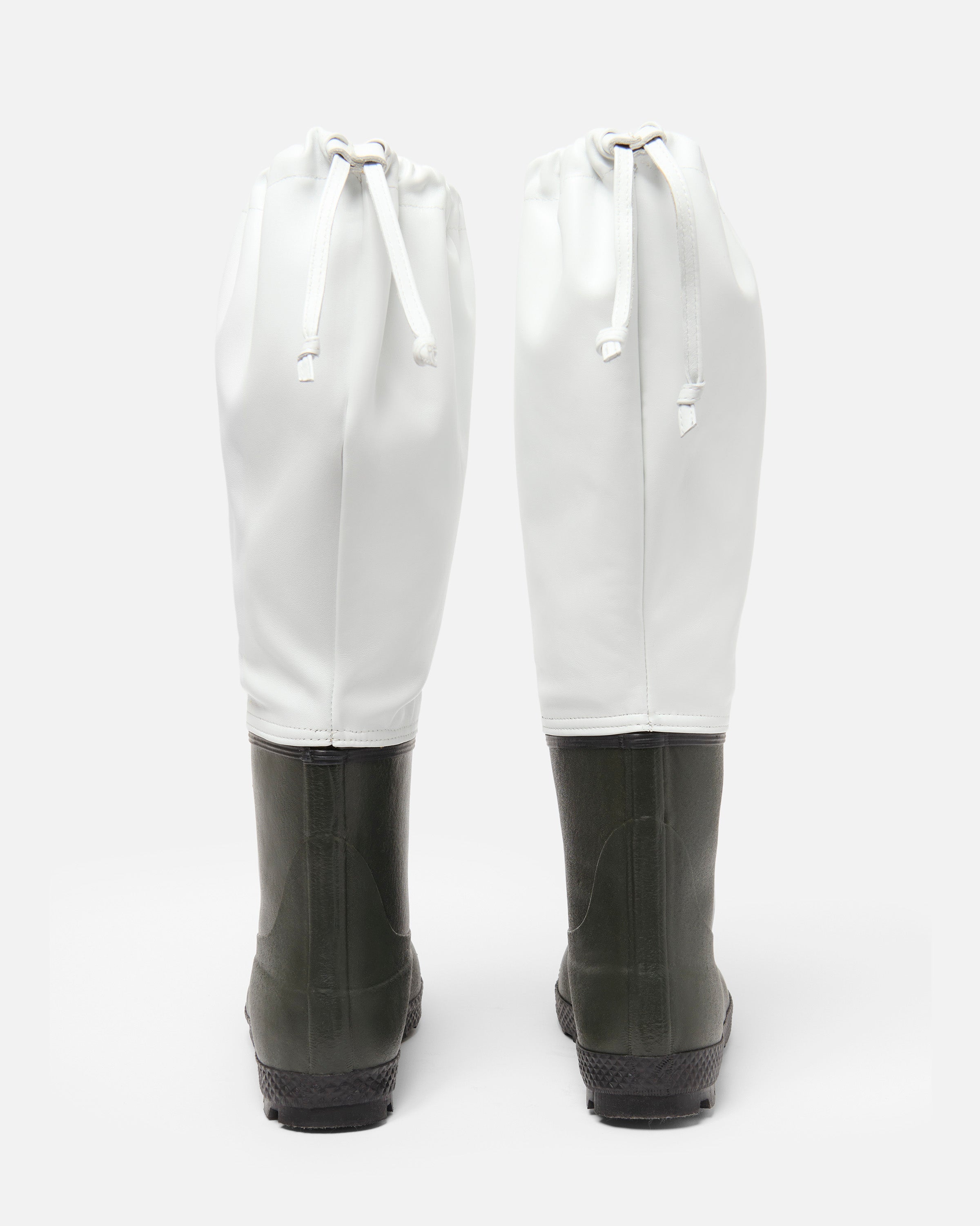 Rain boots white