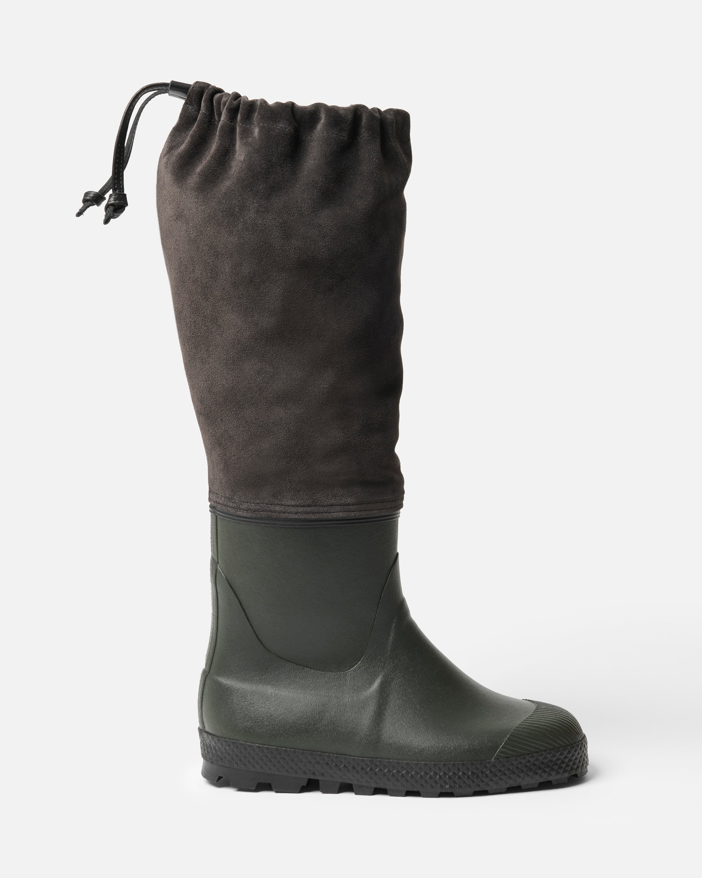 Rain boots velour anthracite