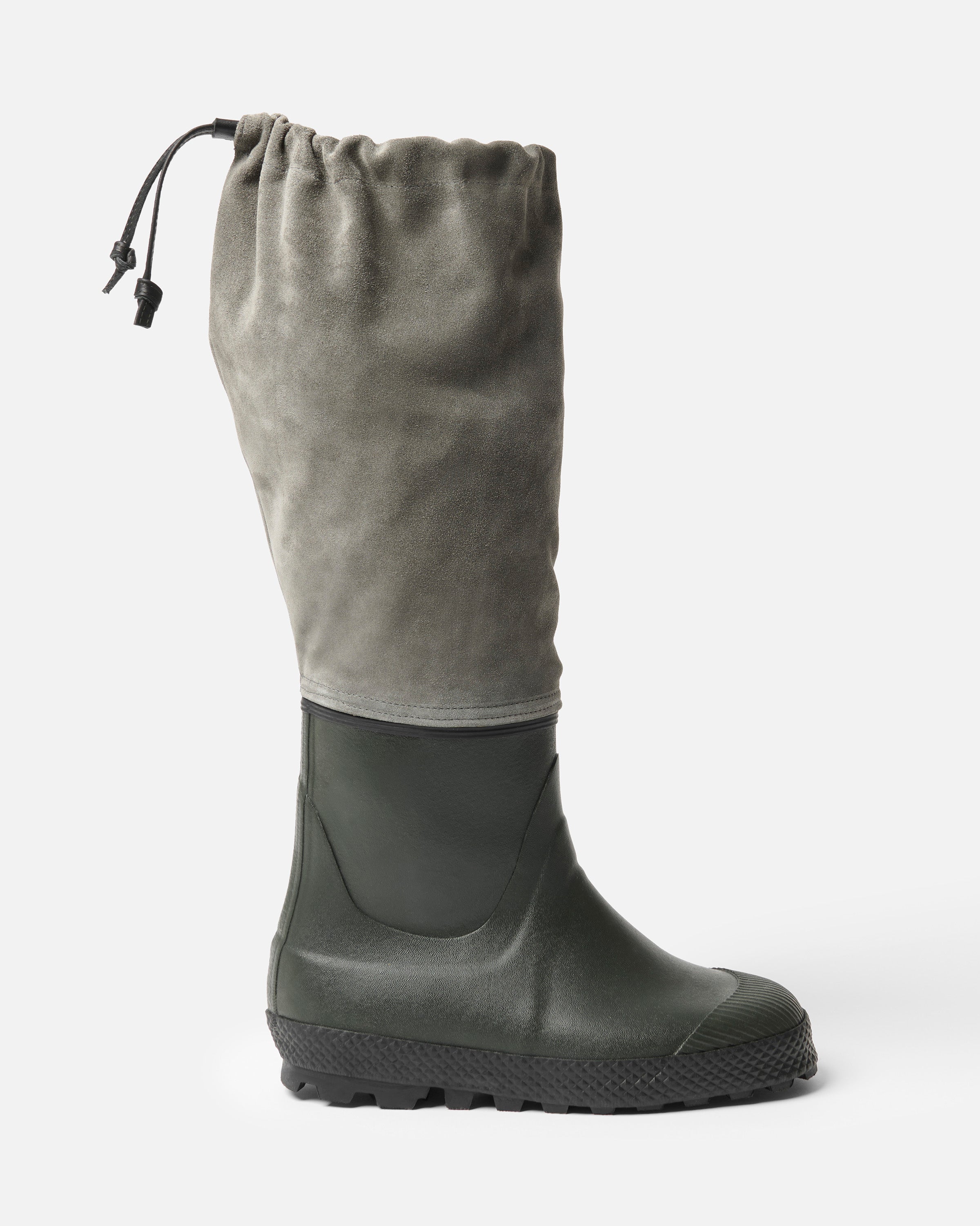 Rain boots velour grey