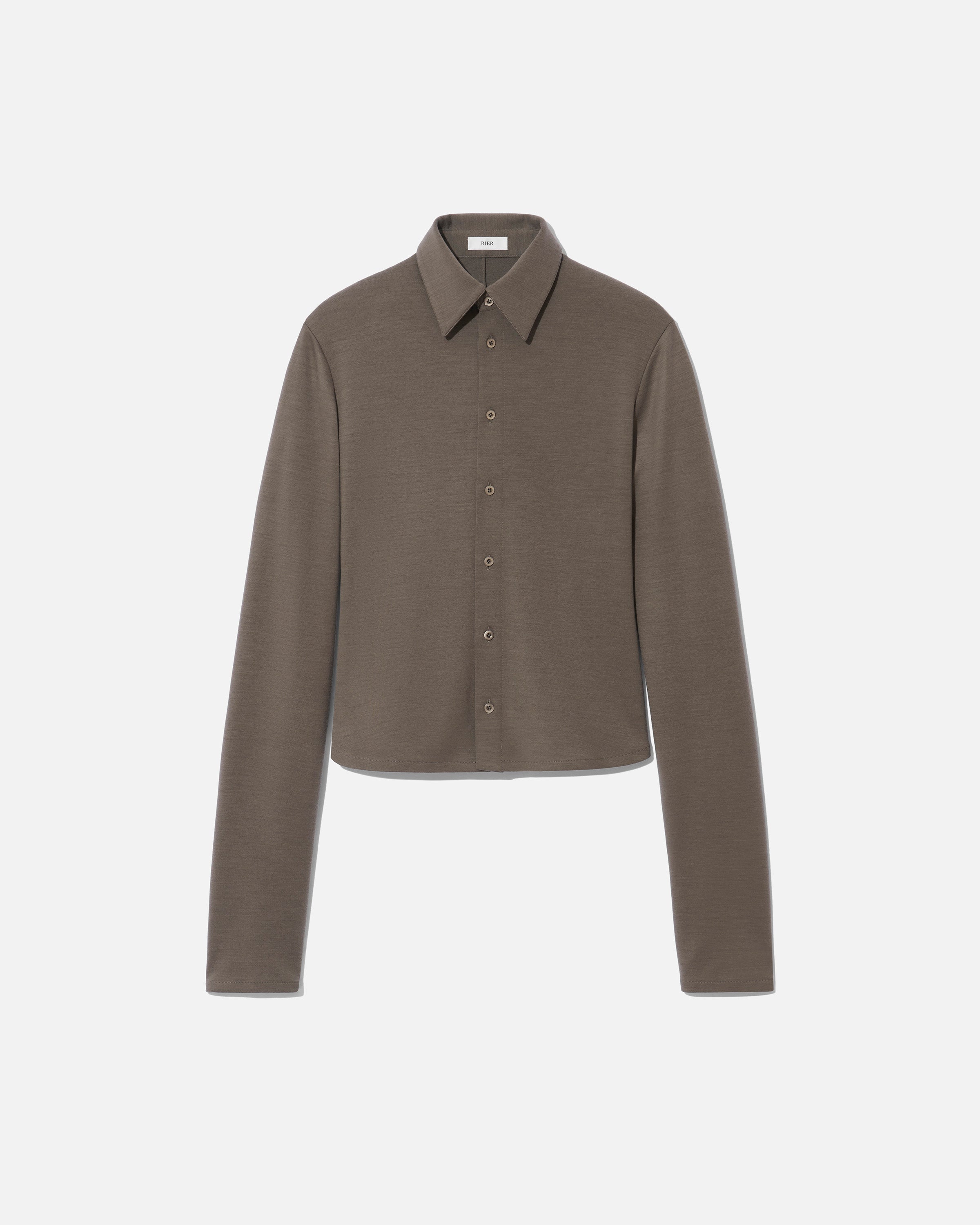 Shirt polar women camoscio