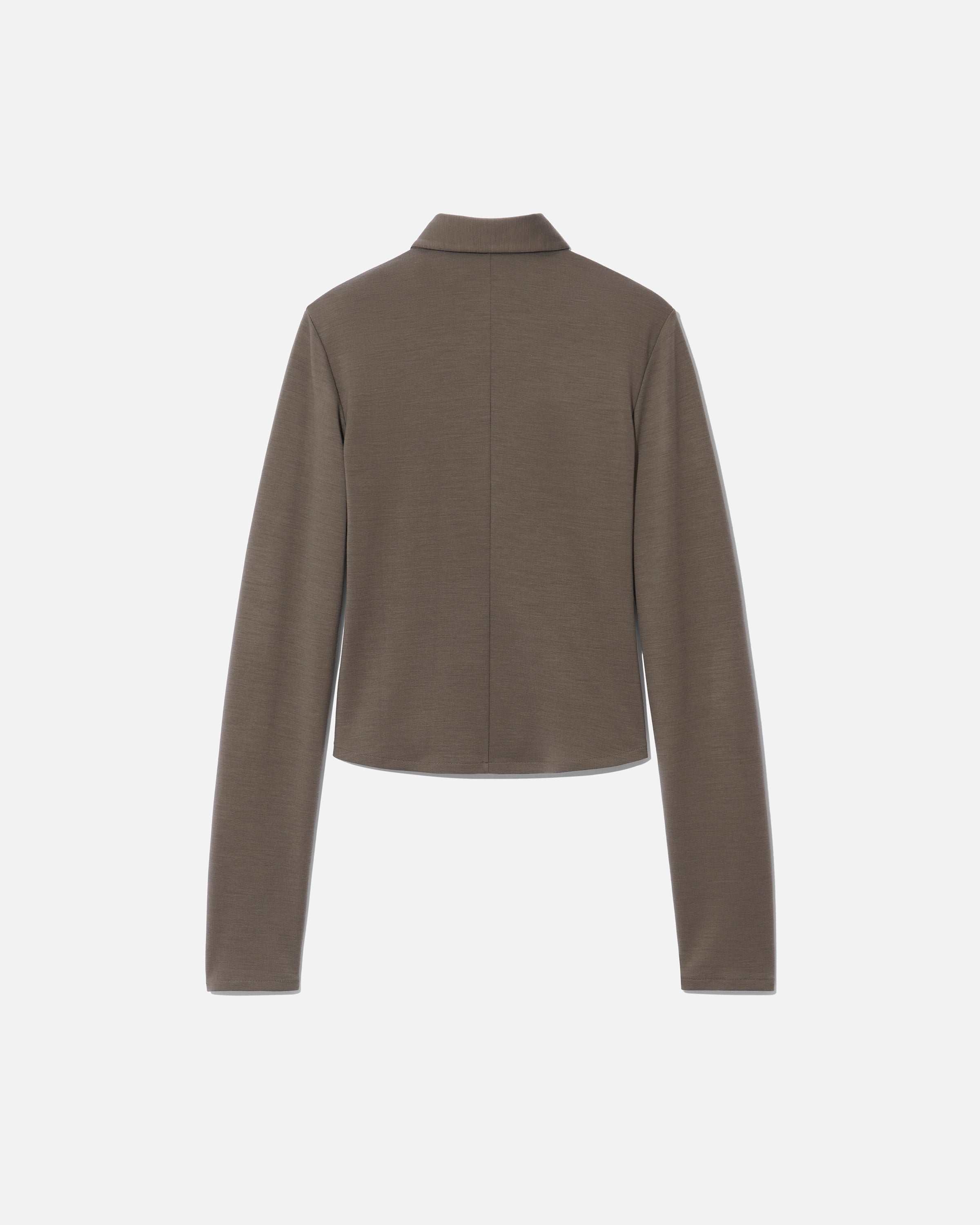 Shirt polar women camoscio