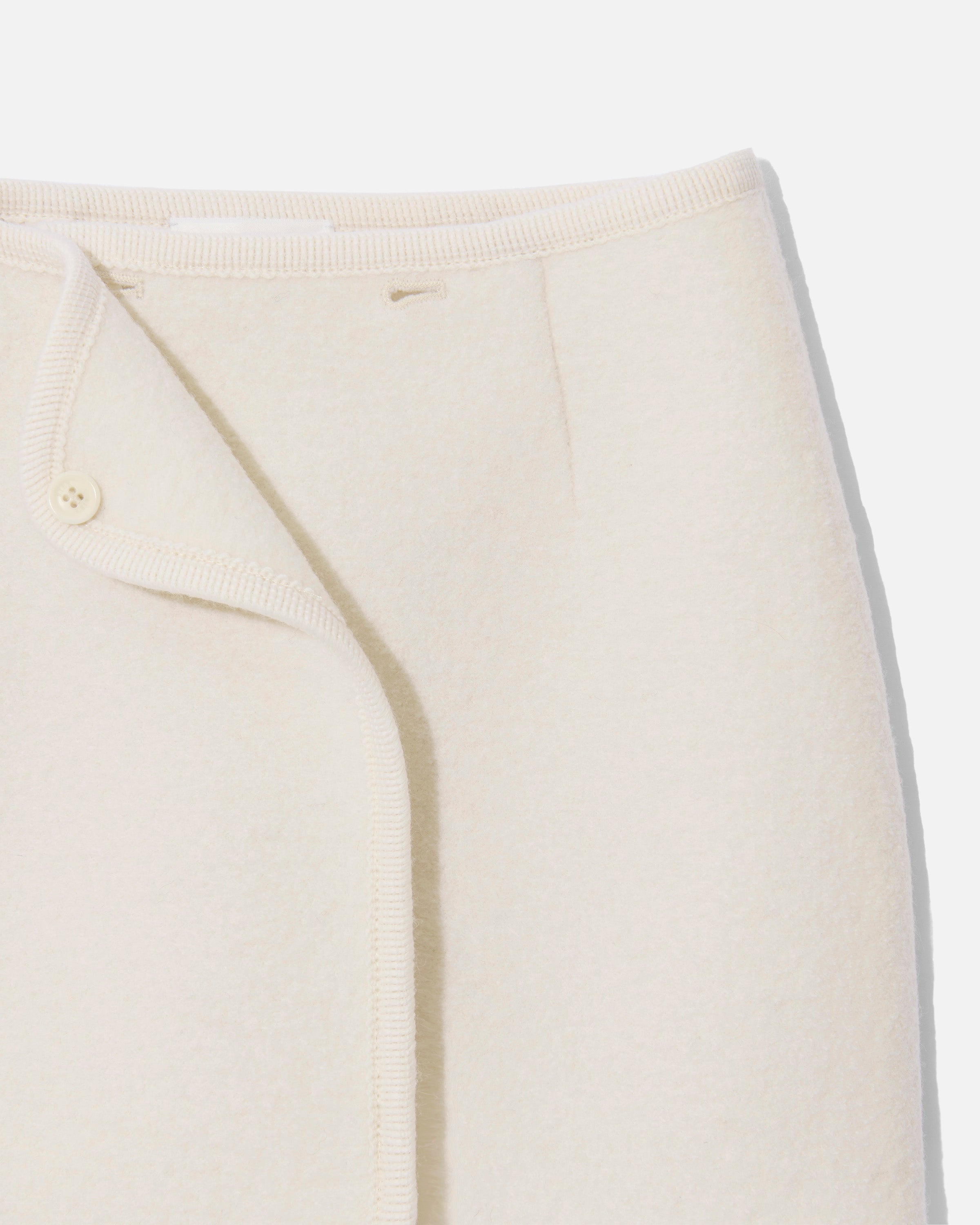 Walker wrap-skirt mini white