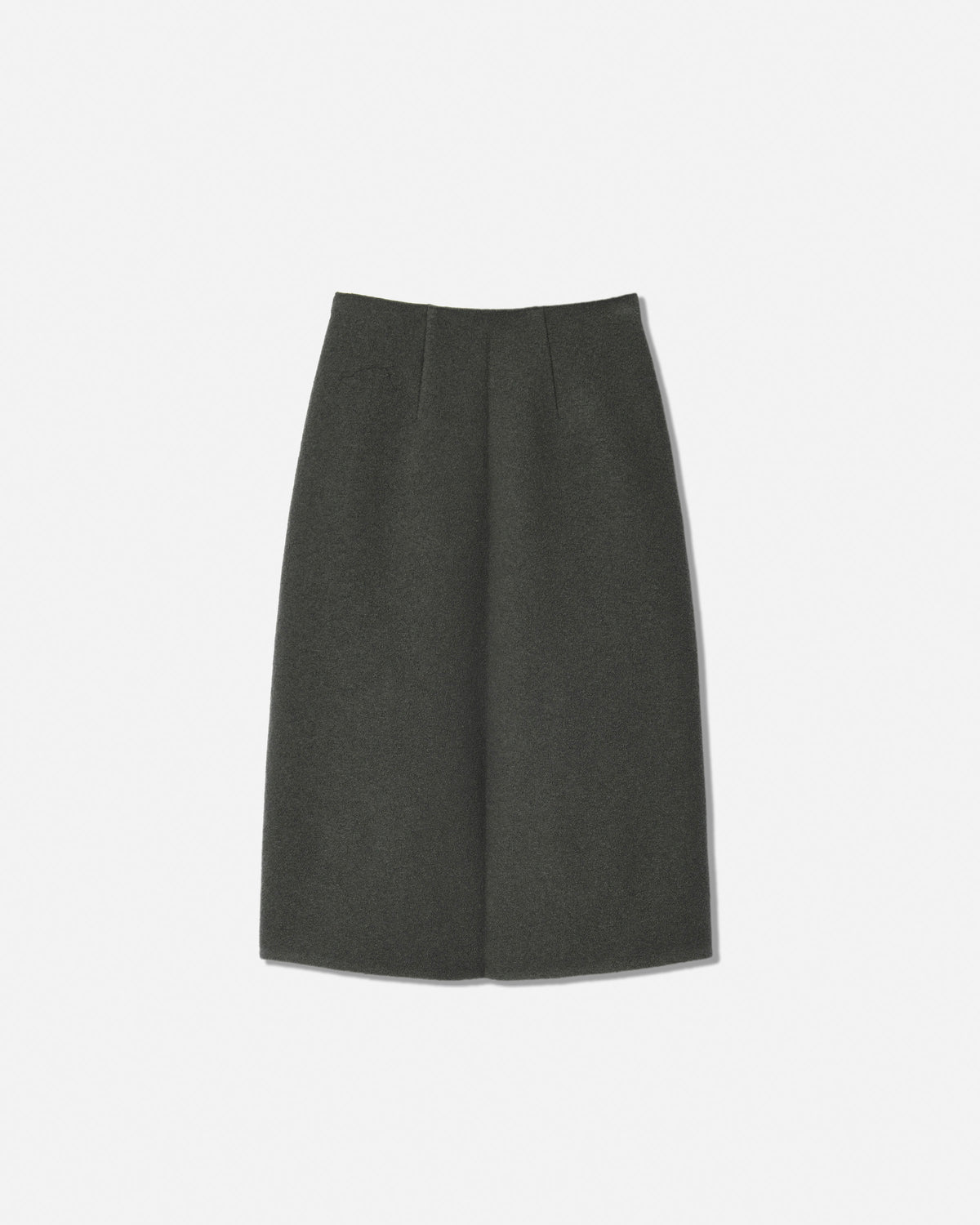 Walker skirt pleat zinc