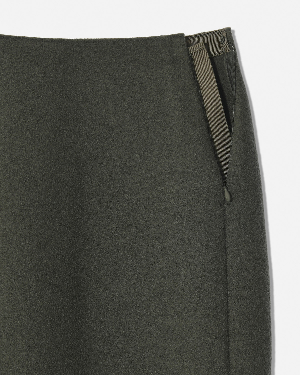 Walker skirt pleat zinc