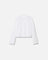 RIER_Cotton jersey T-shirt long sleeves white