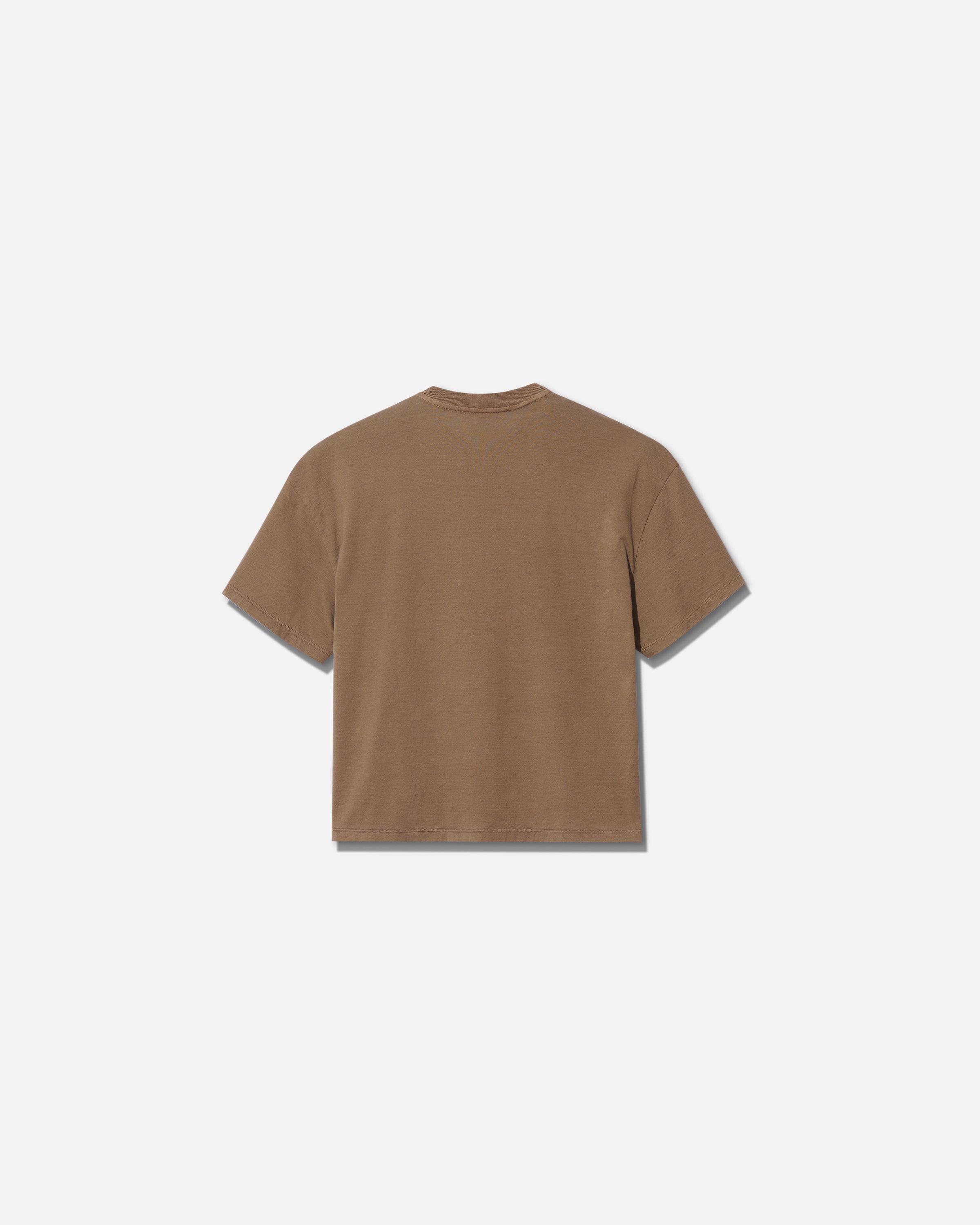 T-shirt V-neck jersey cotton castoro