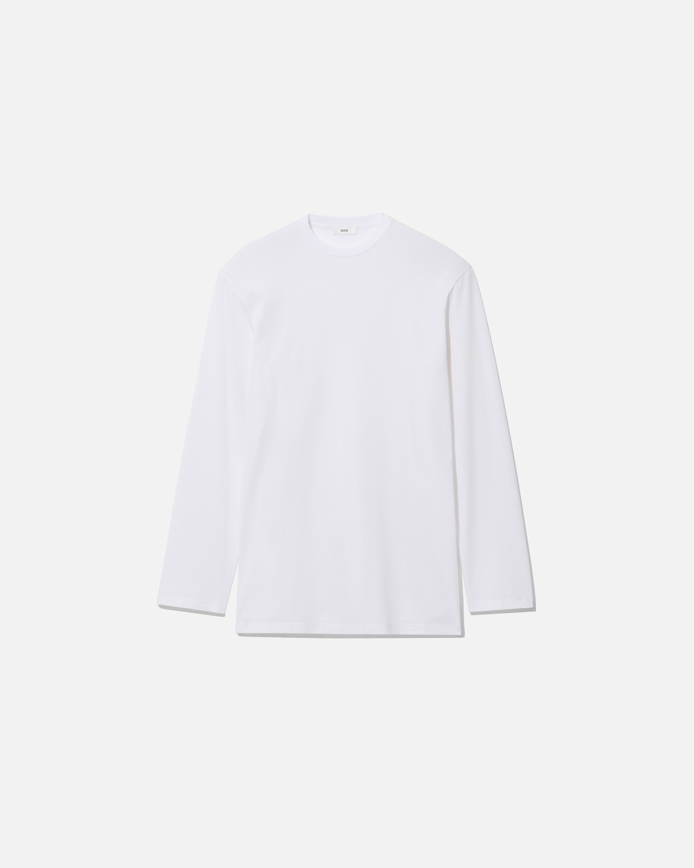 T-shirt roundneck jersey cotton white