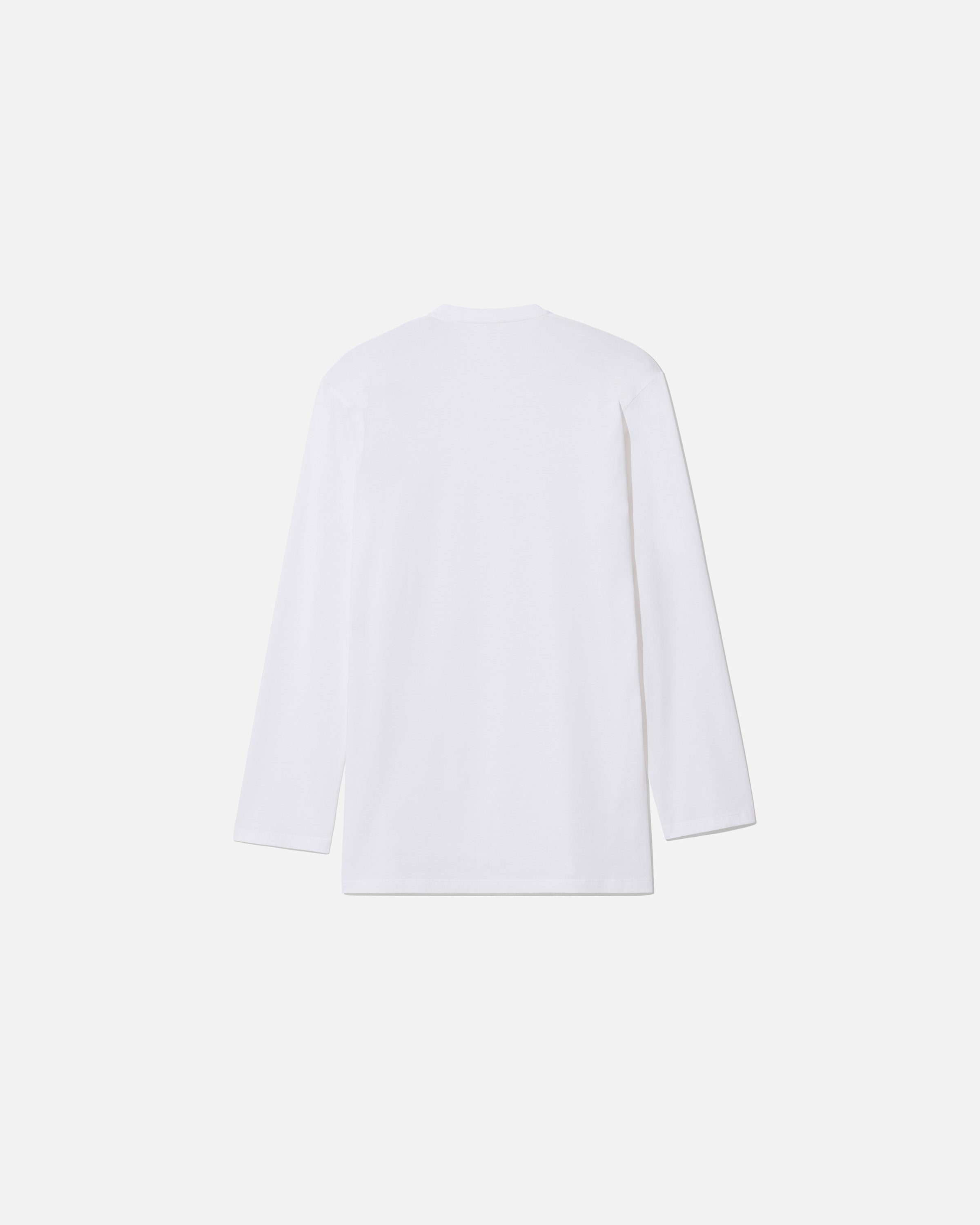 T-shirt roundneck jersey cotton white