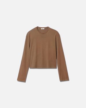 RIER_T-shirt round neck jersey cotton castoro