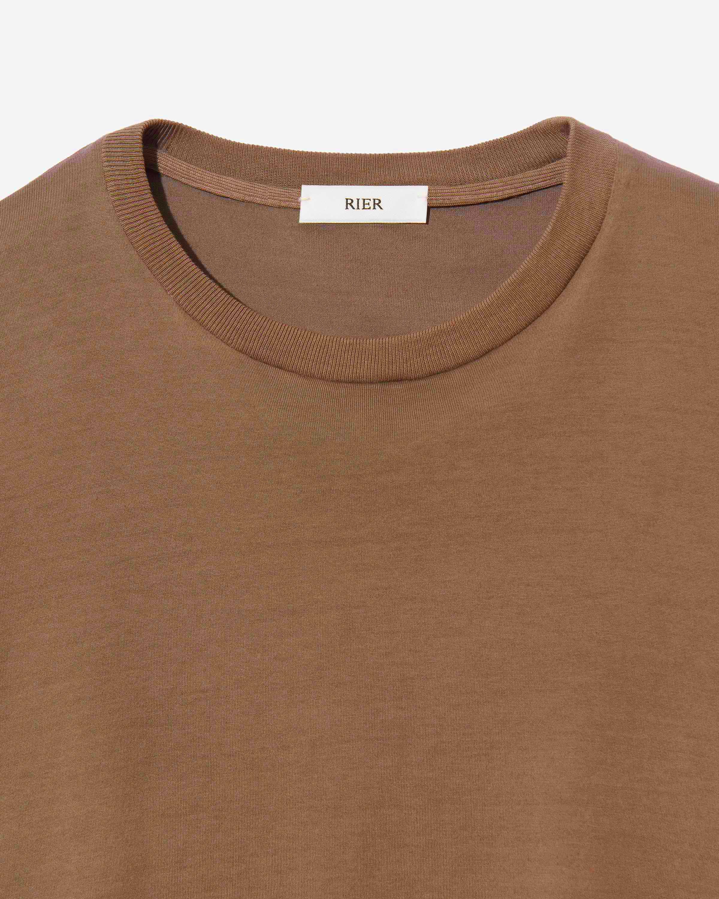 T-shirt crop jersey cotton castoro