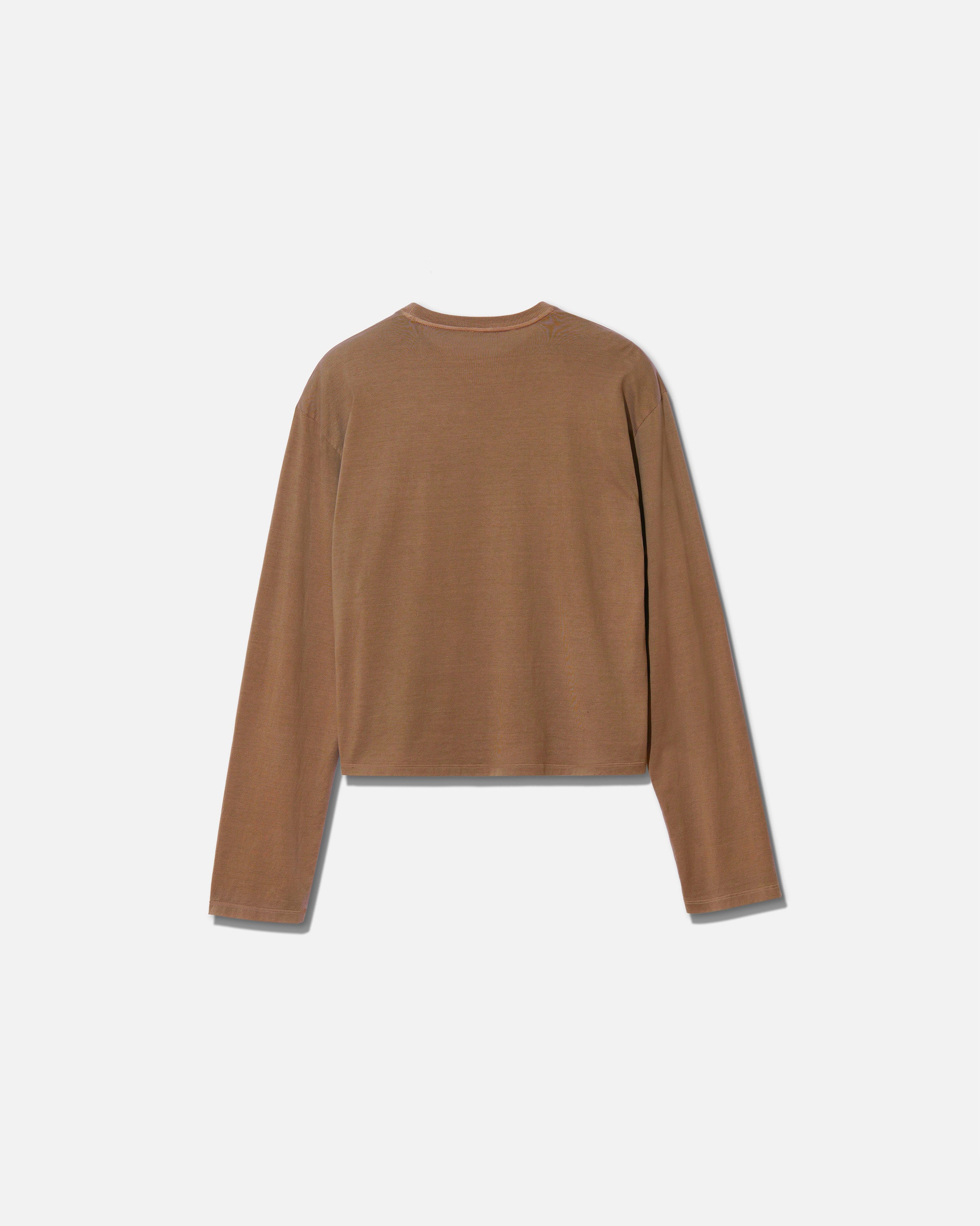 T-shirt crop jersey cotton castoro