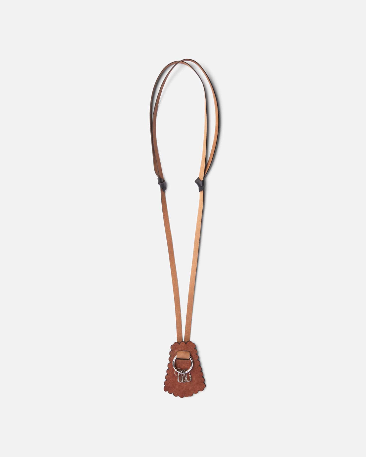 Keyholder necklace trapeze black_02