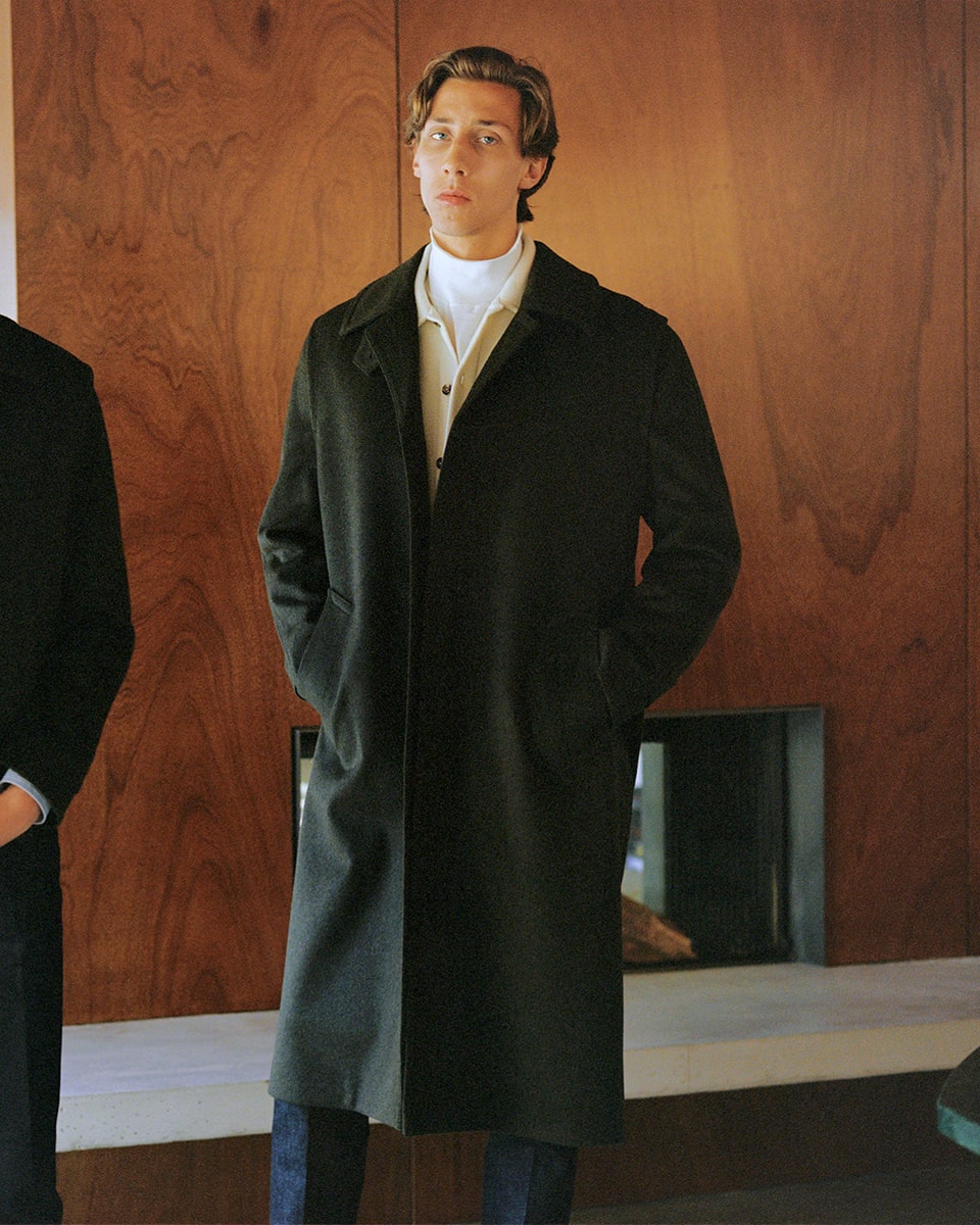 Loden coat classic forest