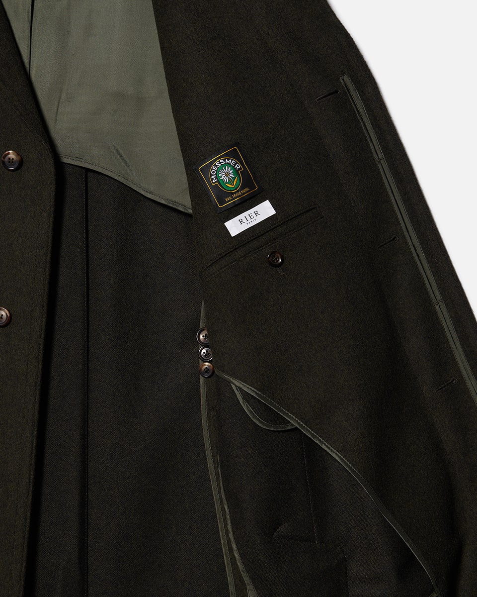 Loden coat classic forest