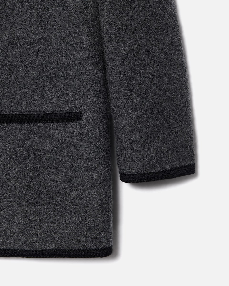 RIER | Walker jacket grey | 100% natural wool | made in